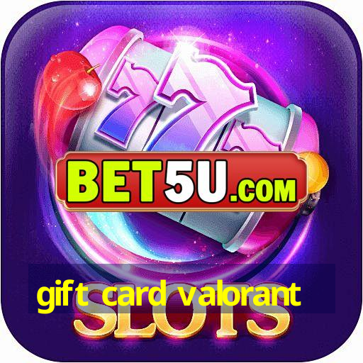 gift card valorant